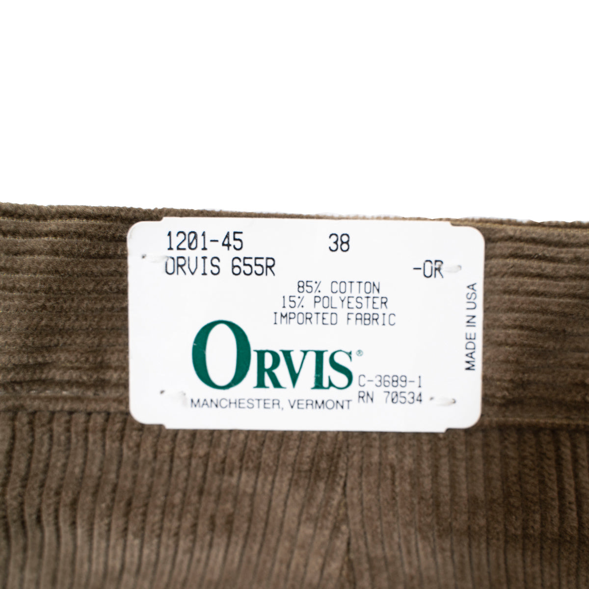 Corduroy Work Pants