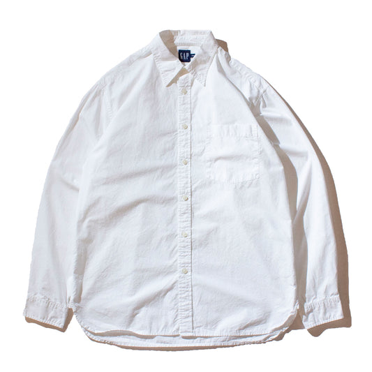 Cotton Poplin Reglar Collar Shirt