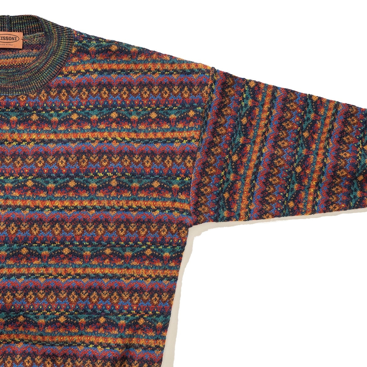 Jacquard Knit Sweater