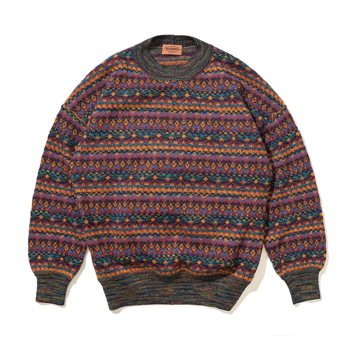 Jacquard Knit Sweater