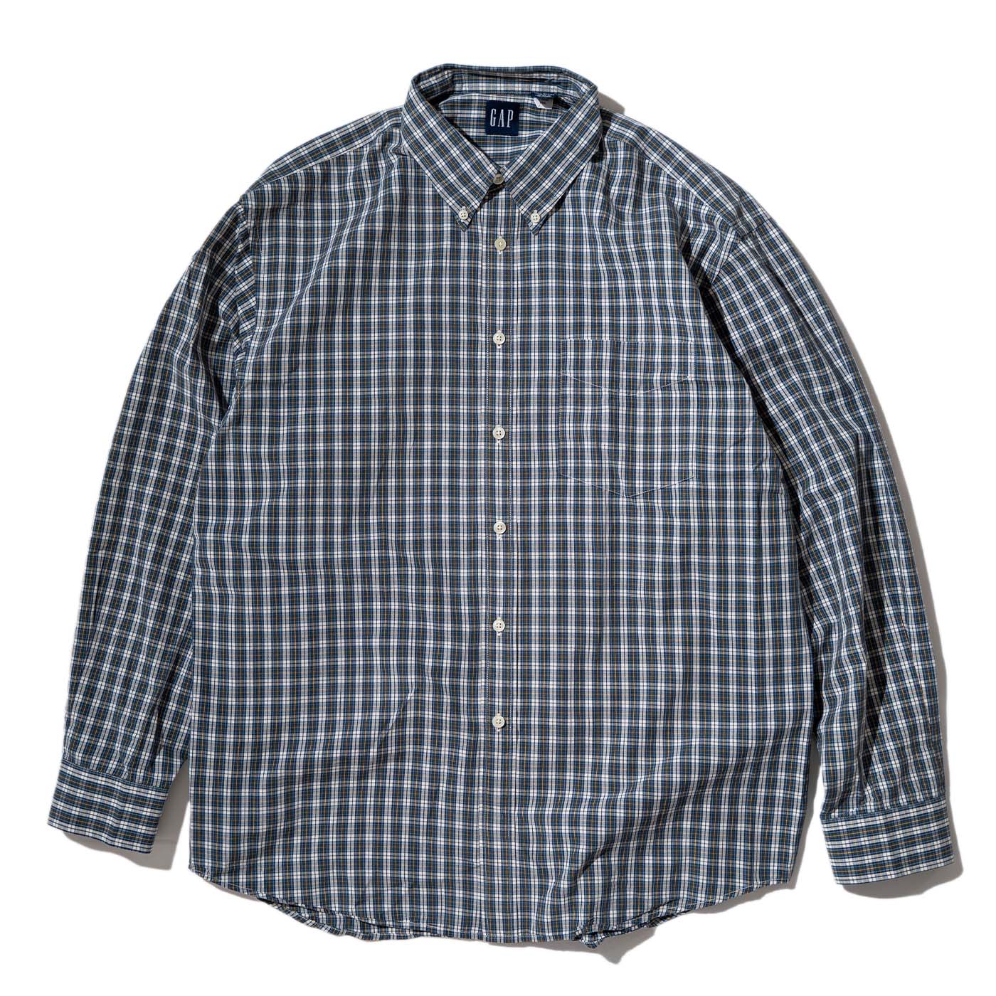 Green Plaid Cotton BD Shirt