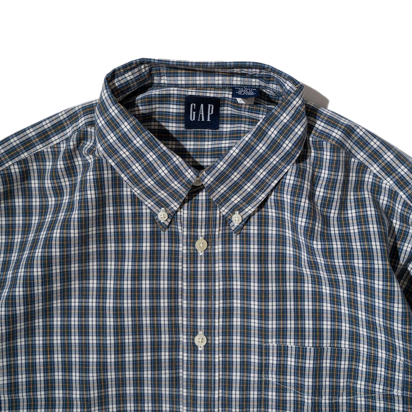 Green Plaid Cotton BD Shirt