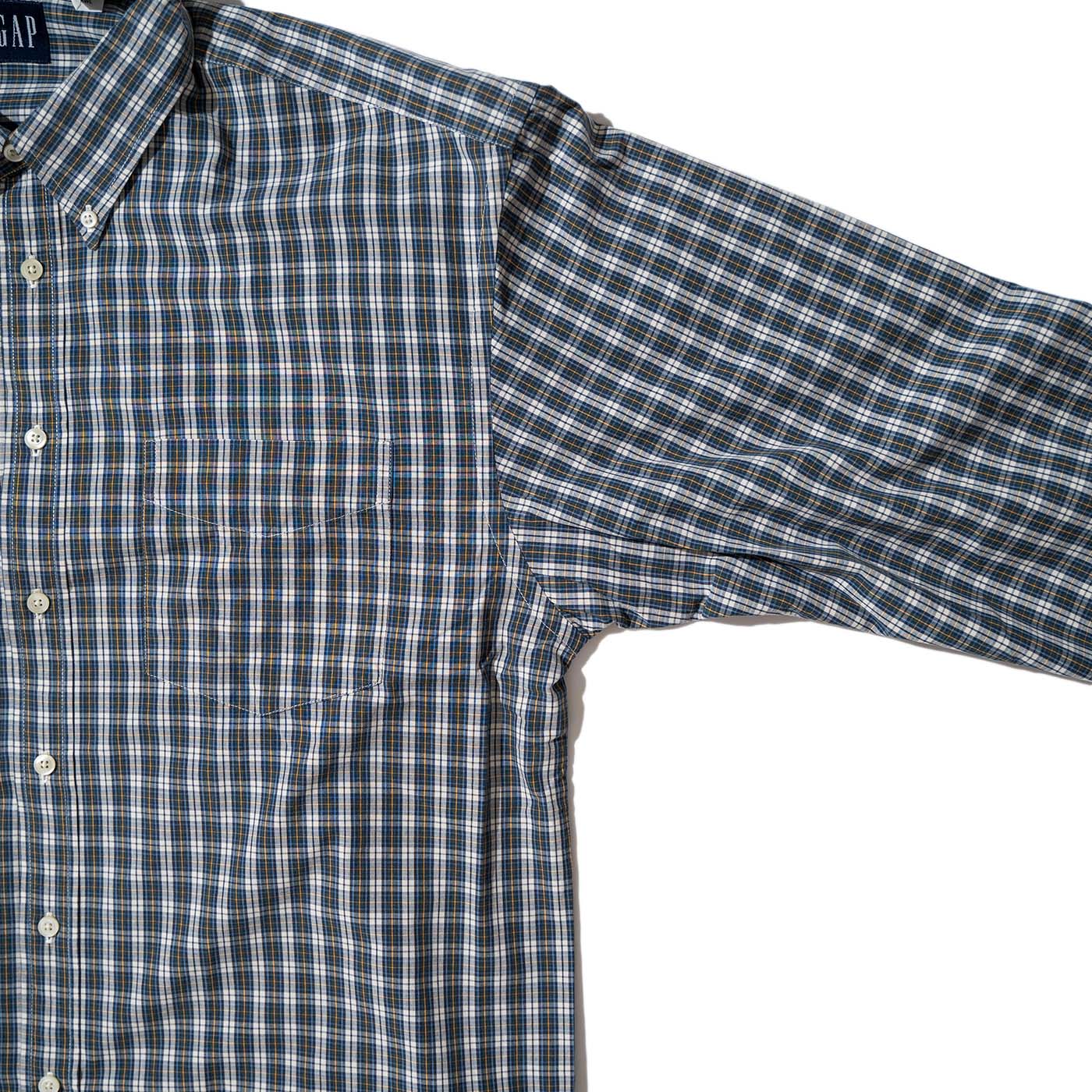 Green Plaid Cotton BD Shirt