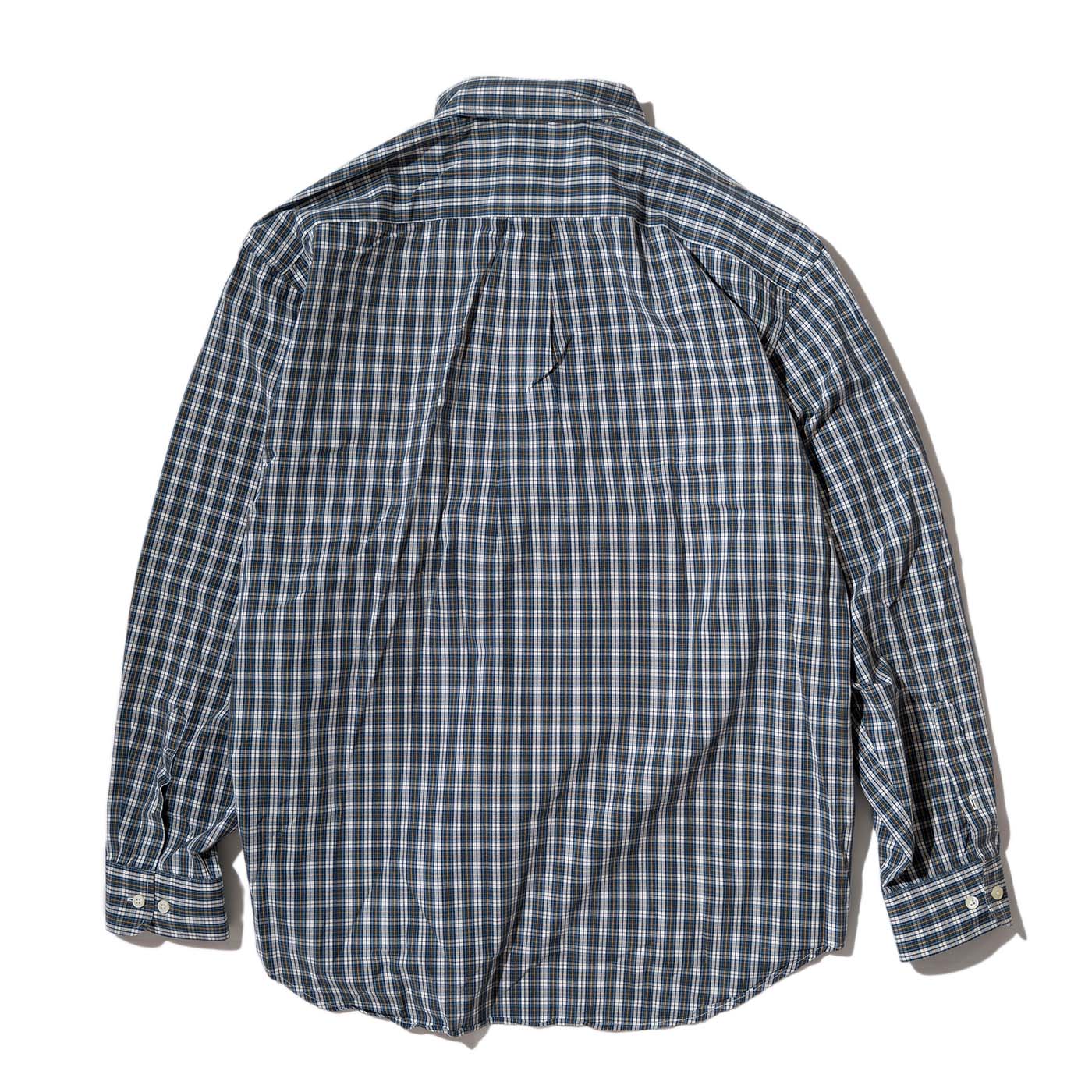 Green Plaid Cotton BD Shirt