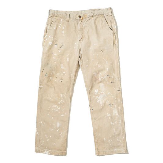 Painted Twill Work Pants