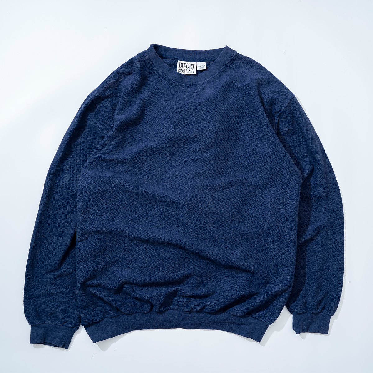 Pique Crewneck Sweat Made in USA 