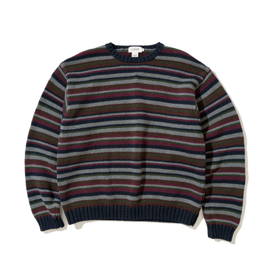 Multi Color Cotton Knit Sweater