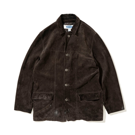 Suede Car Coat