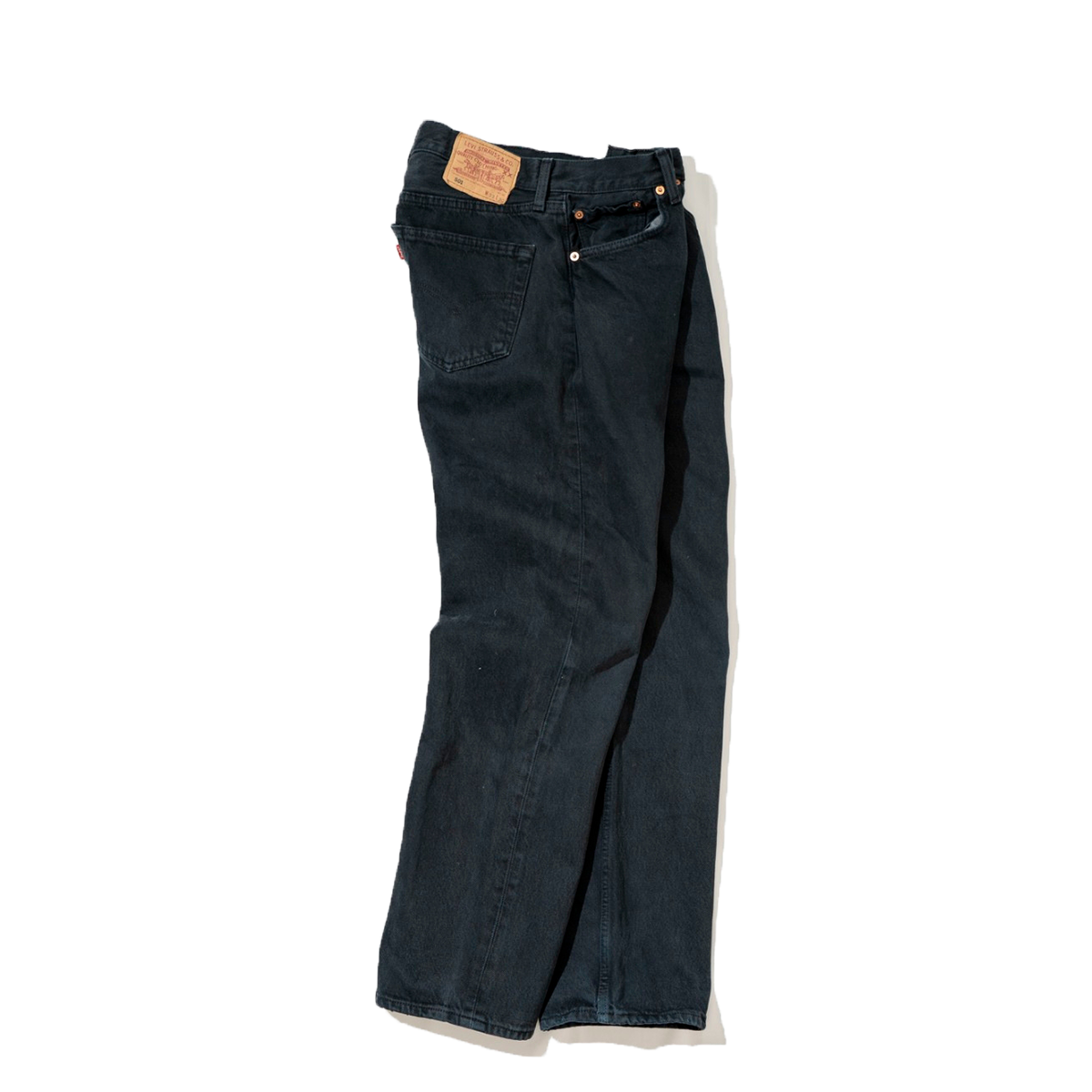 EURO 501 Black Denim Pants