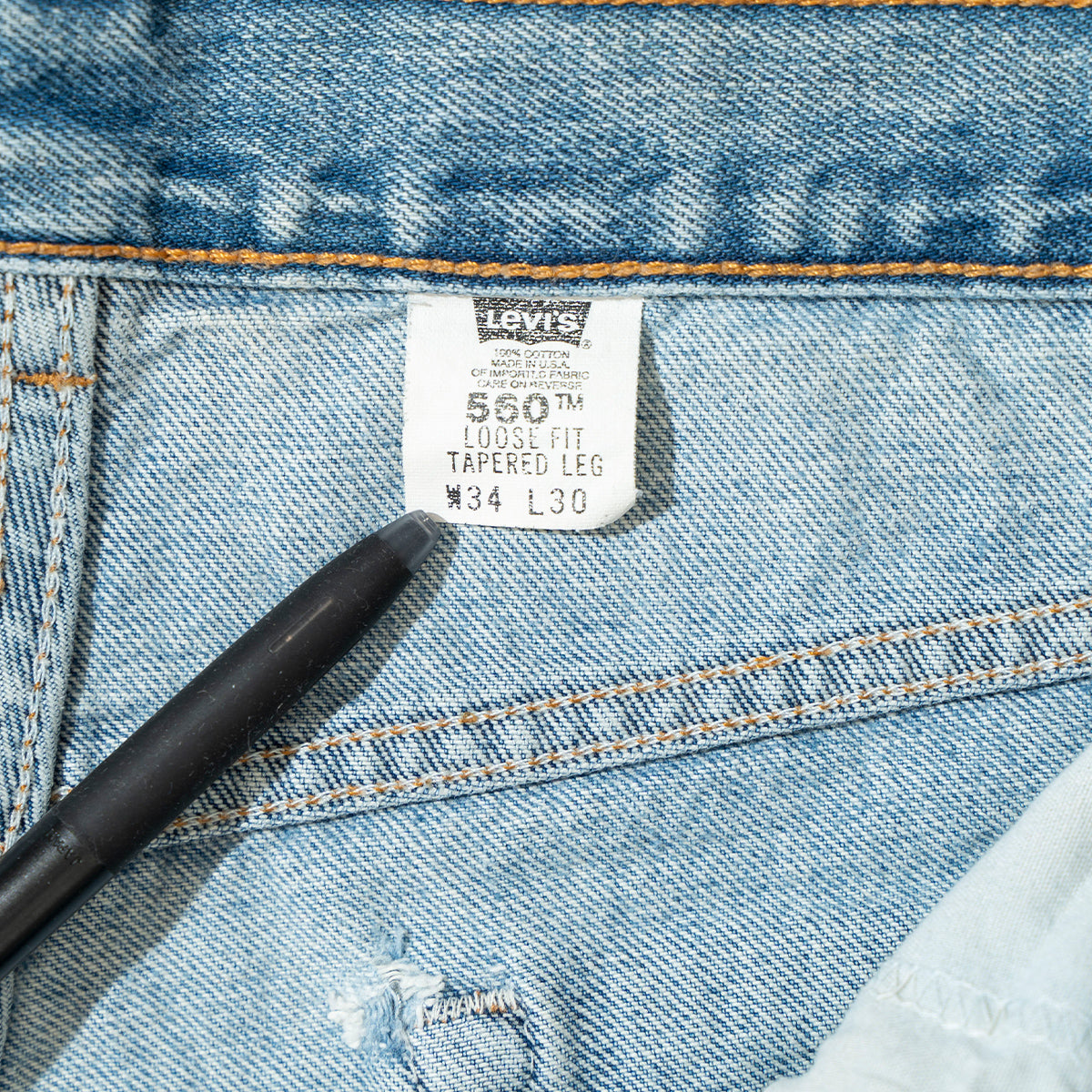 560 Denim Pants Made in U.S.A.