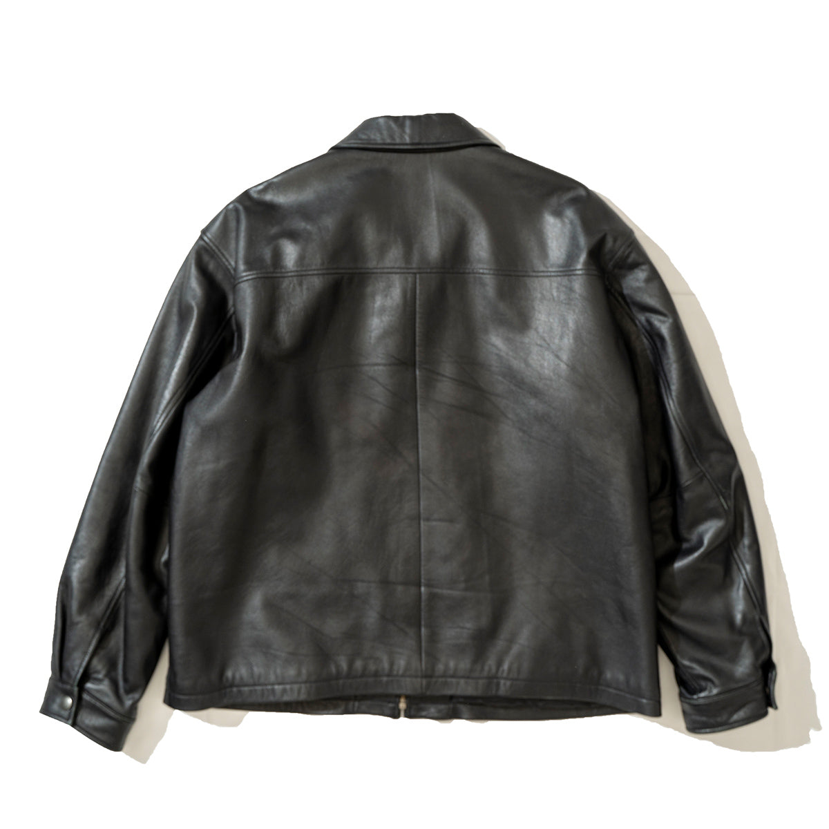 Lamb Leather Single Jacket