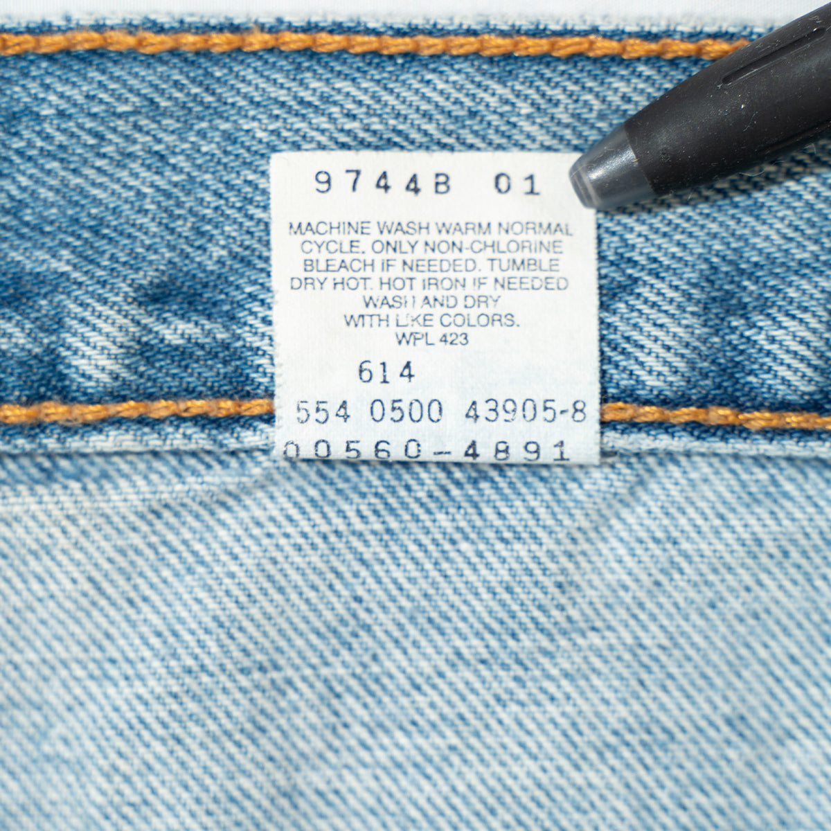 560 Denim Pants Made in U.S.A.